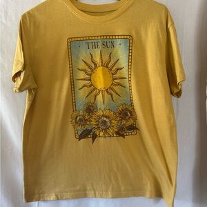 Mighty Fine Mustard Yellow Graphic Tee